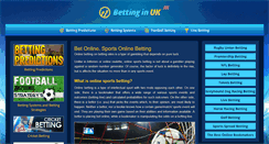 Desktop Screenshot of bet-uk.com
